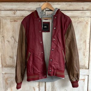 Obey jacket with built in hoodie (from ~2011)